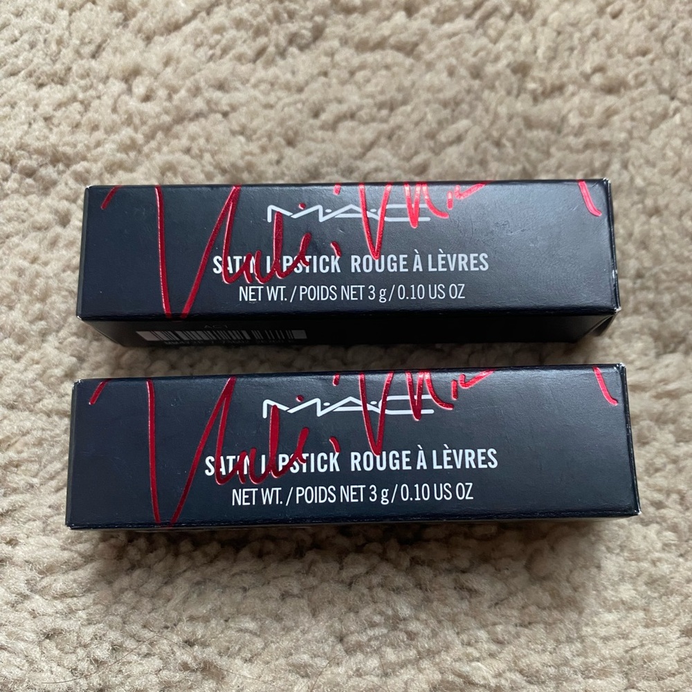 2 Mac Lipsticks Viva Glam Nicki LIMITED EDITION